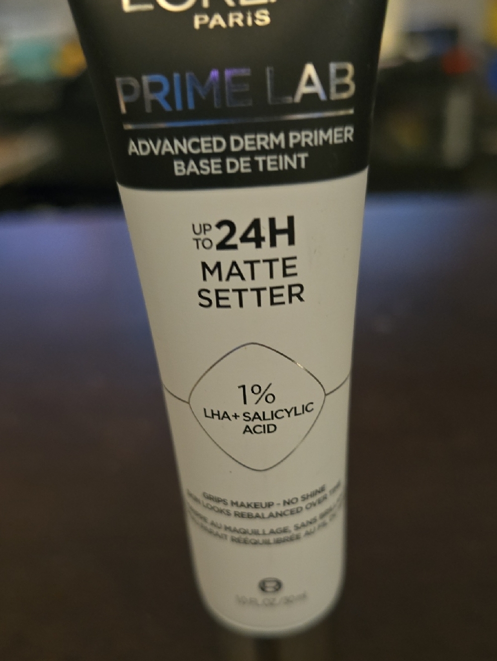 L'Oreal Prime Lab Matte Setter Primer - White/Black